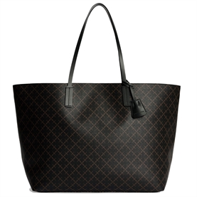 By Malene Birger Abi Tote Bag, Dark Chocolate